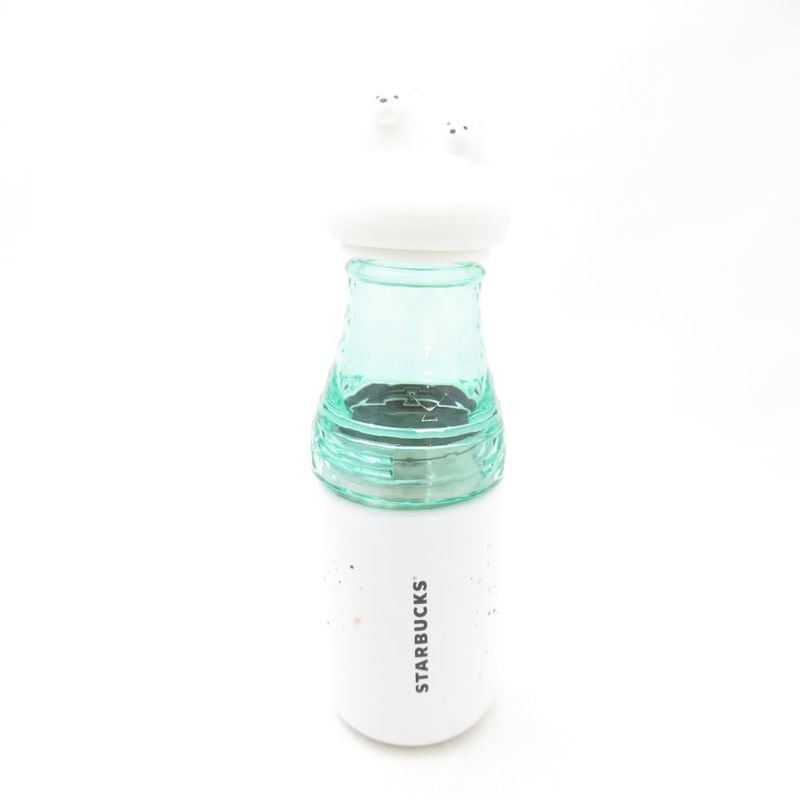 美品 STARBUCKS スターバックス ホリデー2018 ポーラーベア ステンレス サニーボトル 500ml スタバ 限定 シロクマ SC11208D1 【中古】