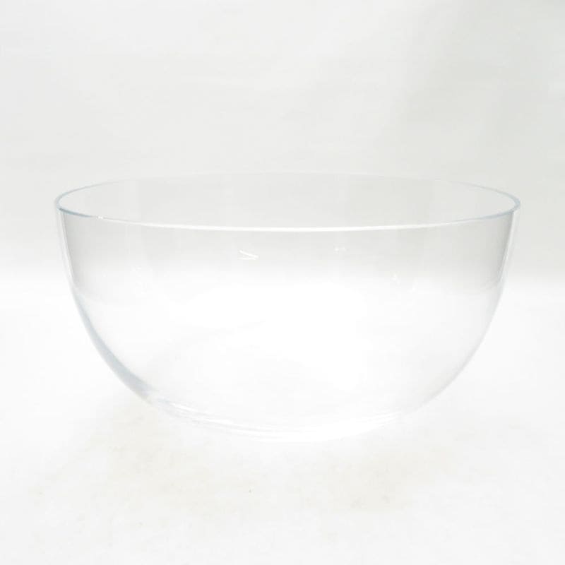 美品 Holmegaard ホルムガード MINIMA SALAD ミニマ サラダボウル マウスブローガラス 24cm 3,700ml 大鉢 北欧 デンマーク製 SU14196B3 【中古】