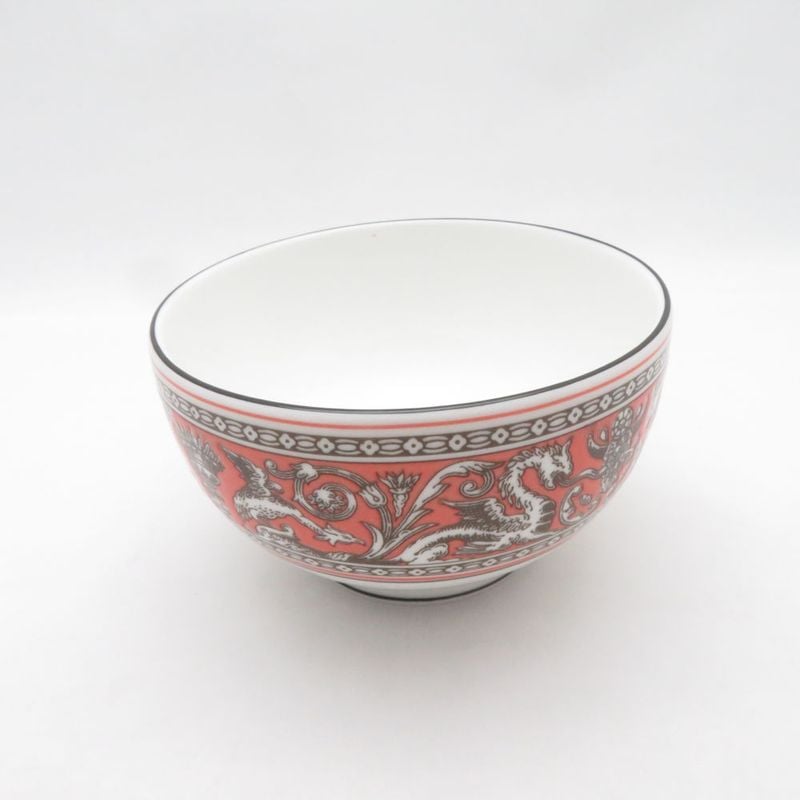未使用 WEDGWOOD ウェッジウッド フロレンティーン サーモン ボウル 11cm 深皿 鉢 英国 SU14340H2 【中古】