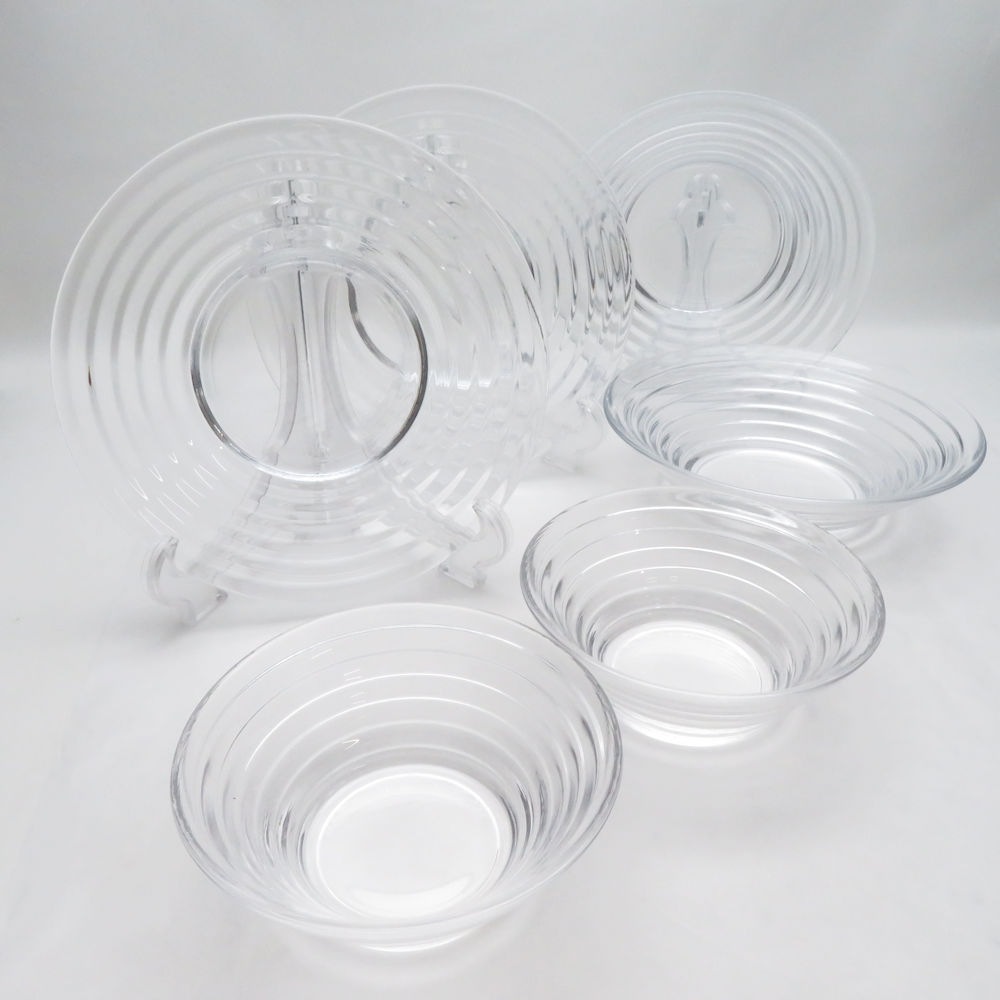 iittala イッタラ アイノアアルト ボウル 中皿 6点 セット 11cm/16cm/17cm SC11230H2 【中古】