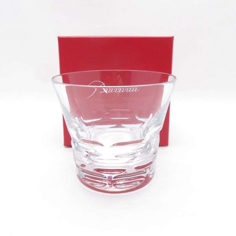 美品 Baccarat バカラ ルチア 2017 タンブラー クリスタル ロックグラス オールドファッション クリア SU14259T1 【中古】