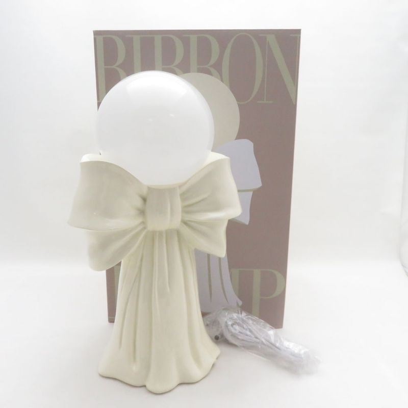 未使用 Francfranc フランフラン リボンランプ 1点 照明 SO3962E1 【中古】