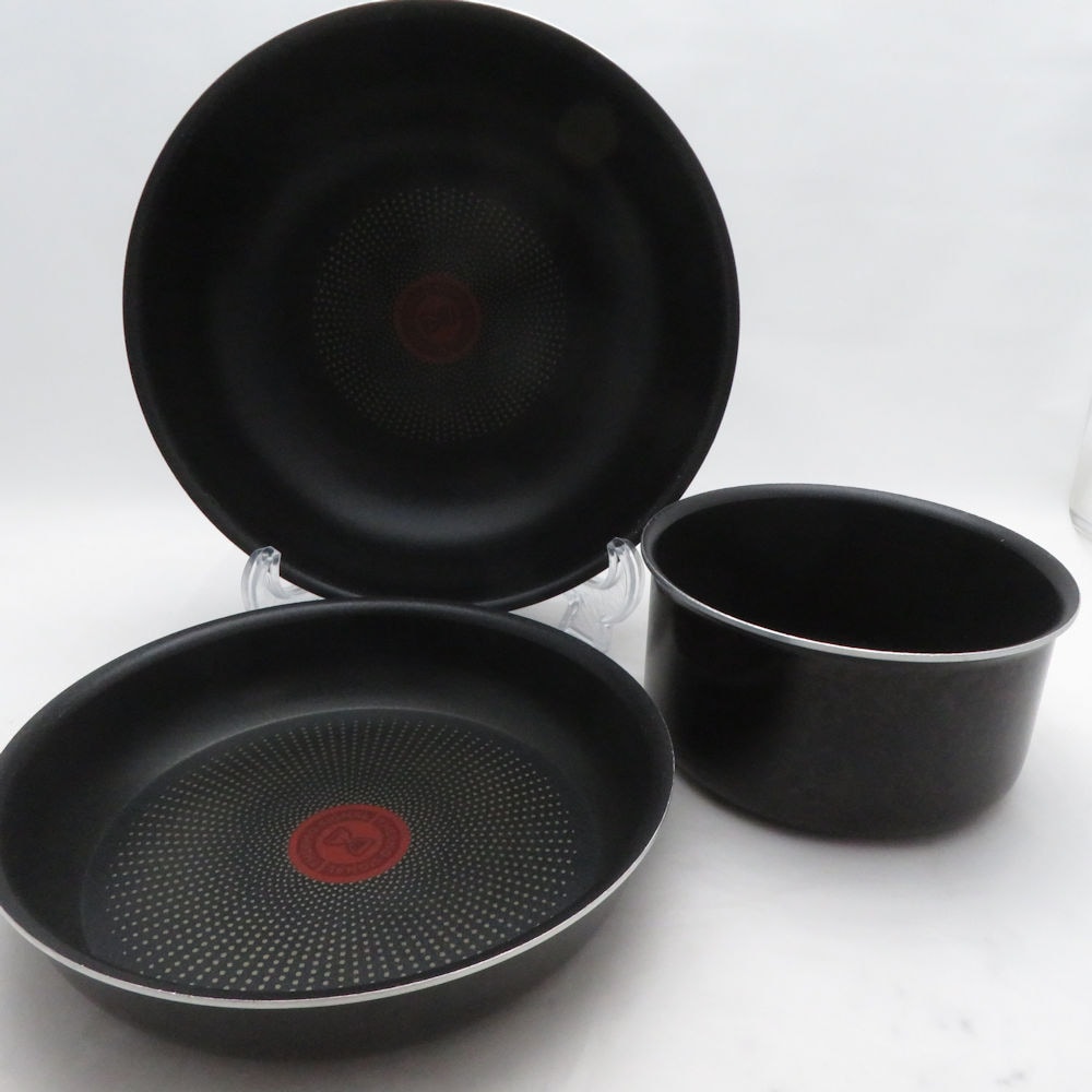 T-fal ティファール インジニオ フライパン 3点 セット 料理 調理器具 SU14718H1 【中古】