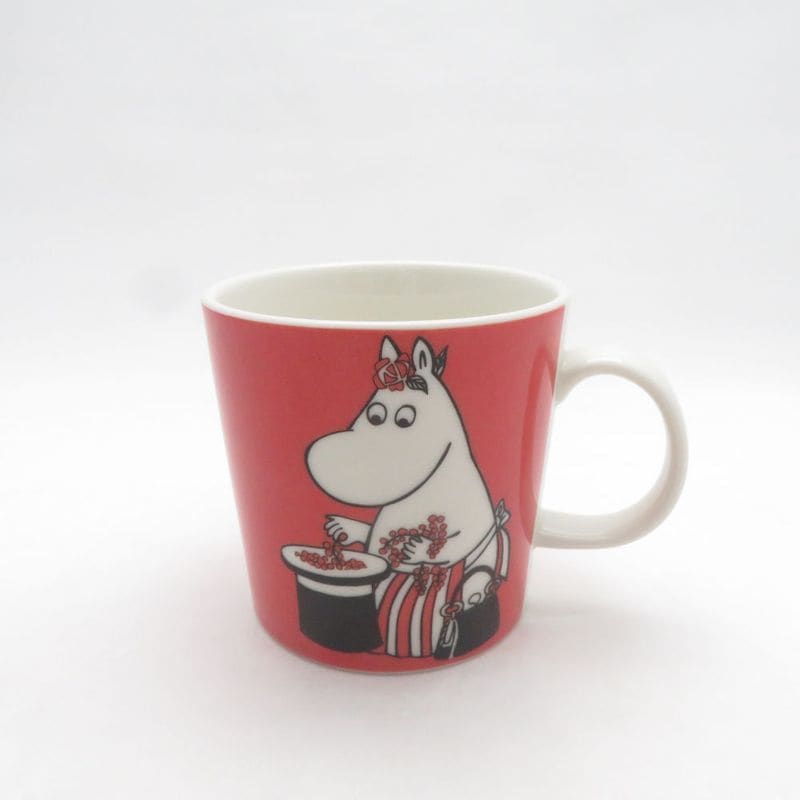 未使用 ARABIA アラビア ムーミンマグ ムーミンママとベリー マグカップ 北欧 旧ロゴ SO4027T1 【中古】