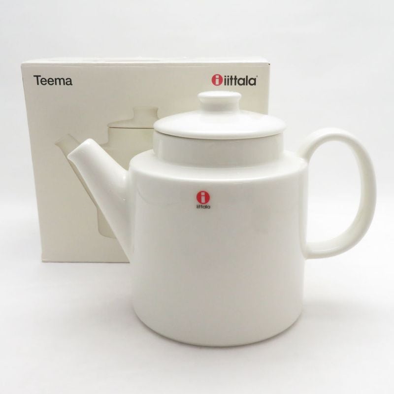 未使用 iittala イッタラ ティーマ ティーポット 1L 北欧 SO4035T1 【中古】
