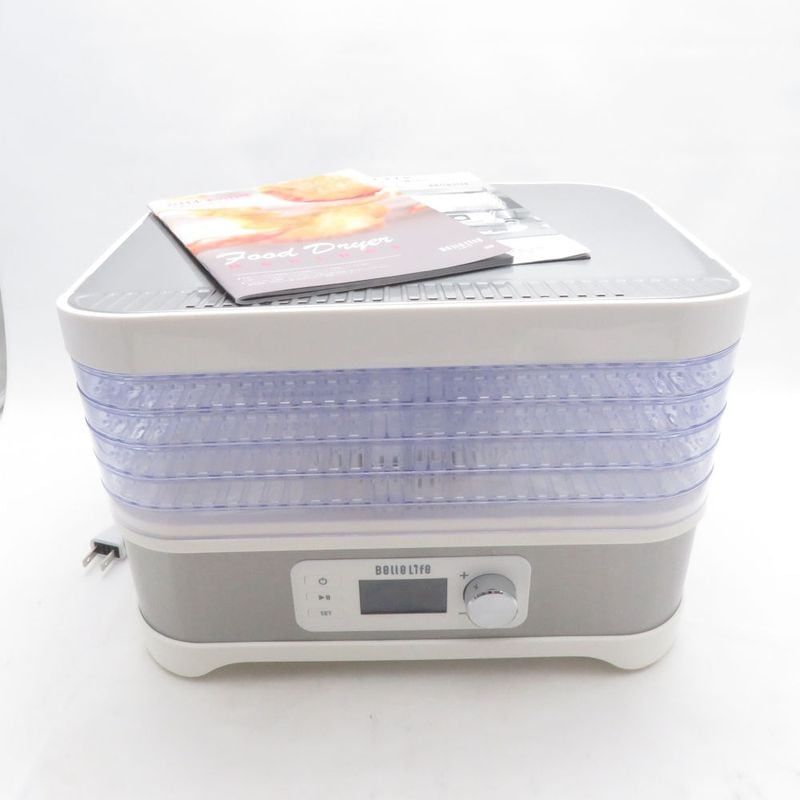 美品 BelleLife ベルライフ BLF-400LCD フードドライヤー 食品乾燥機 SM5380Z 【中古】