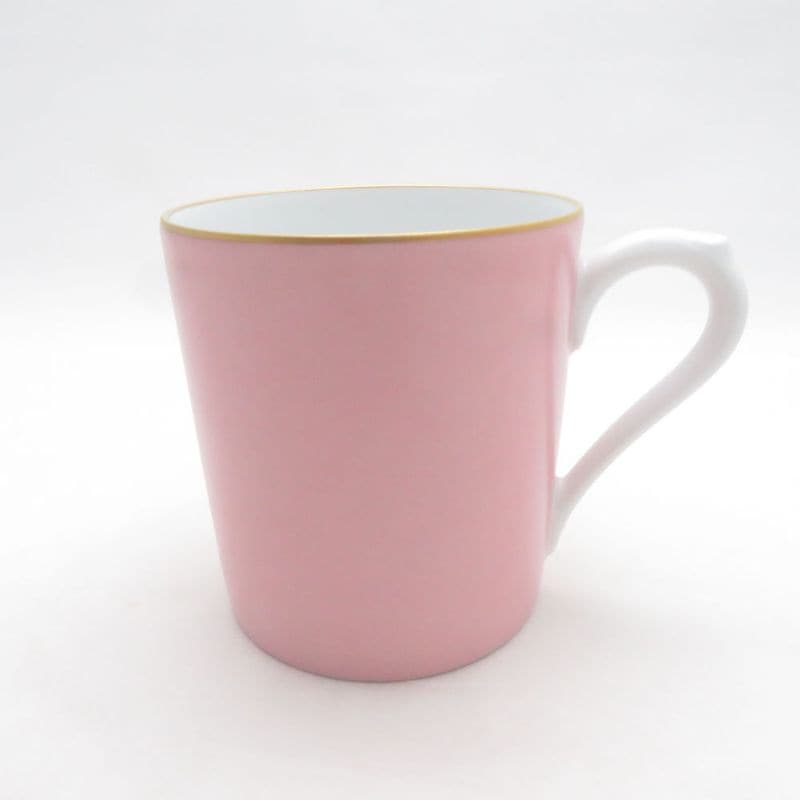 美品 OKURA 大倉陶園 マイカラー マグカップ ティー コーヒー 金彩 SU14395B3 【中古】
