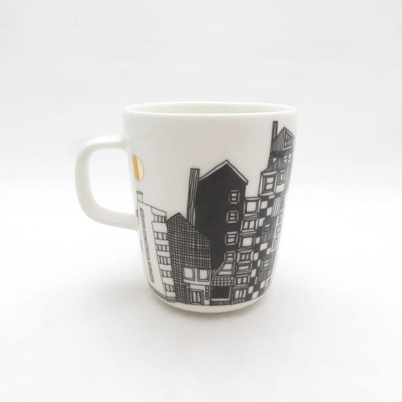 marimekko マリメッコ シイルトラプータルハ オイバ 10周年記念 マグカップ 磁器 コップ 希少 レア 北欧 フィンランド SC11294P1 【中古】