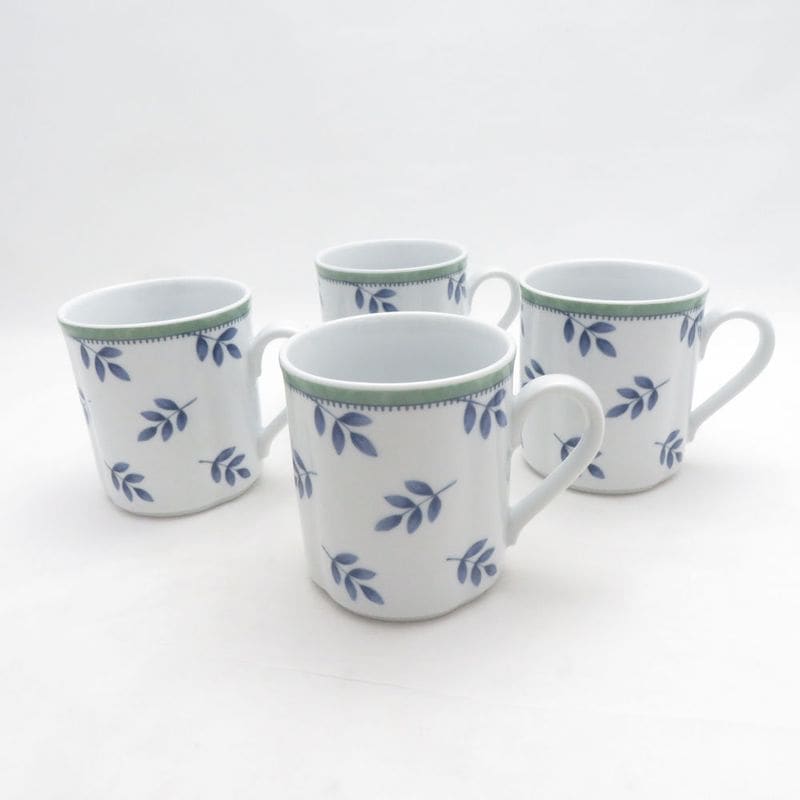 Villeroy&Boch ビレロイ＆ボッホ スイッチ3 マグカップ 4点 セット SM5584X1 【中古】