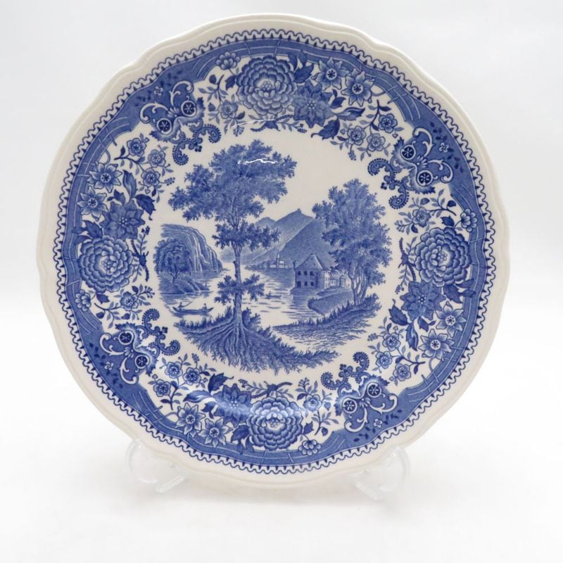 美品 Villeroy&Boch ビレロイ＆ボッホ Burgenland ブルゲンラント 中皿 19cmプレート 絵皿 飾り皿 SC11215F2 【中古】