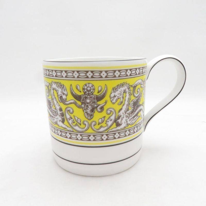 美品 WEDGWOOD ウェッジウッド フロレンティーン マグカップ シトロン コップ SN573E1 【中古】