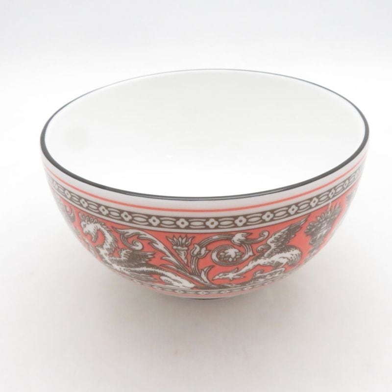 未使用 WEDGWOOD ウェッジウッド フロレンティーン サーモン ラウンドボウル 11cm SO4000P1 【中古】