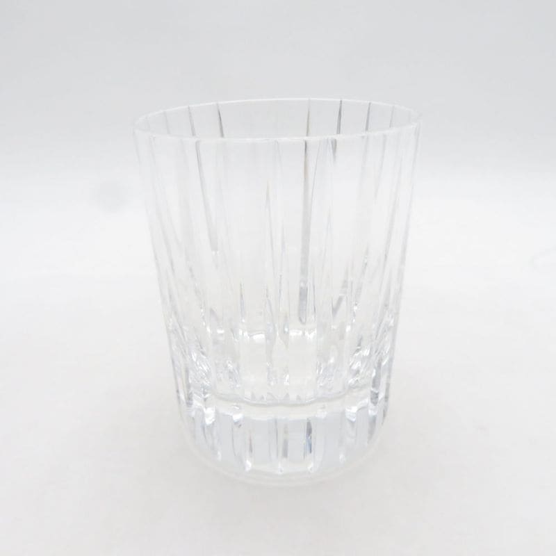 美品 Baccarat バカラ ハーモニー タンブラー クリスタル クリア ロックグラス オールドファッション SU14277G1 【中古】