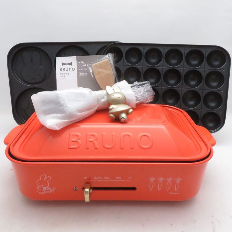 未使用 BRUNO ブルーノ BOE087-BRR miffy ブルーナレッド コンパクト
