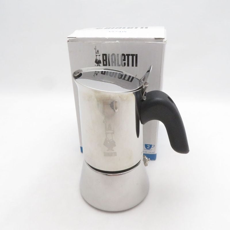BIALETTI ビアレッティ ヴィーナス エスプレッソメーカー 2カップ用 直火式 コーヒーメーカー SD231D1 【中古】