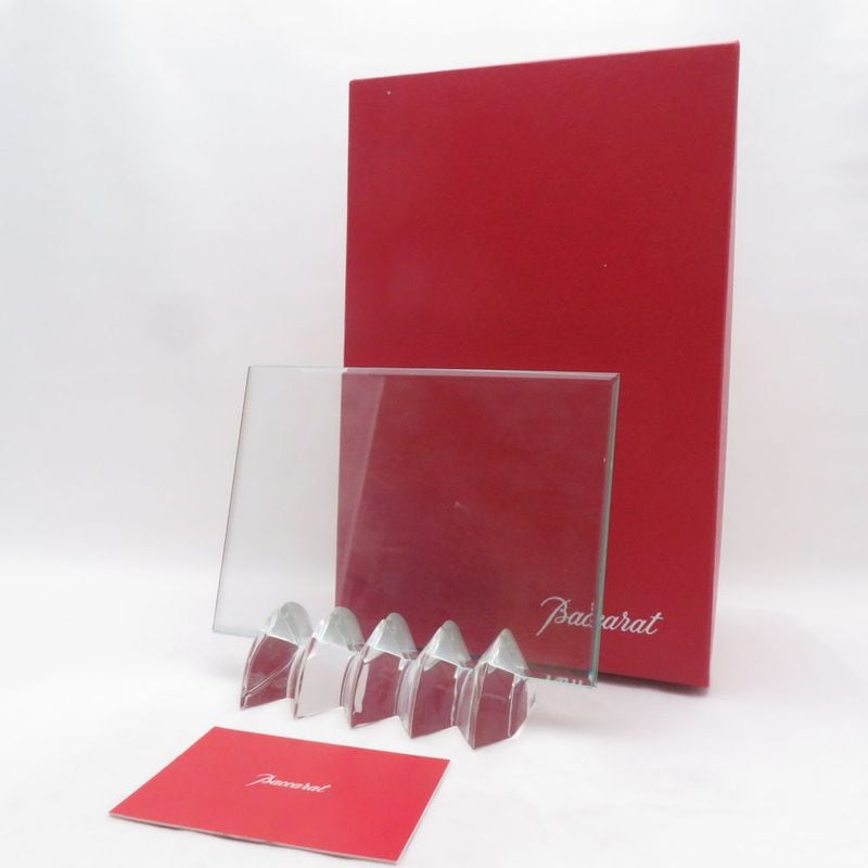 未使用 Baccarat バカラ ベガ フォトフレーム 写真立て ガラス SM5524V2 【中古】