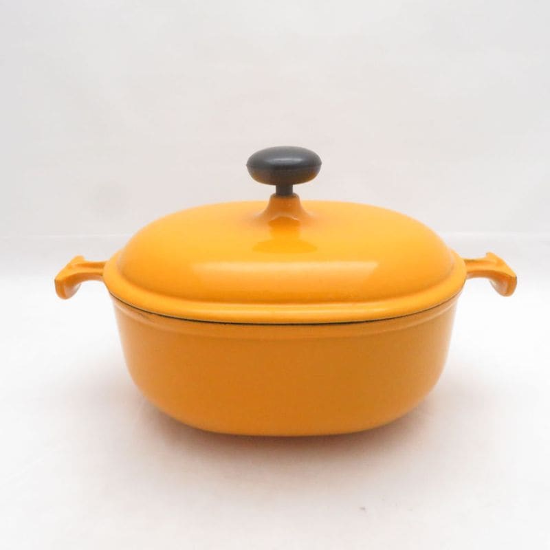 Le Creuset ルクルーゼ ママ オーバルココット 両手鍋 21cm ヴィンテージ SO4131Z 【中古】