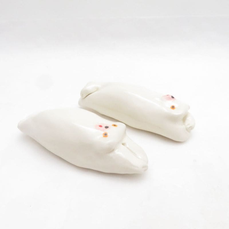 美品 MASUDA HIKARI 増田光 箸置き 2点 セット シロクマ SO4141C2 【中古】