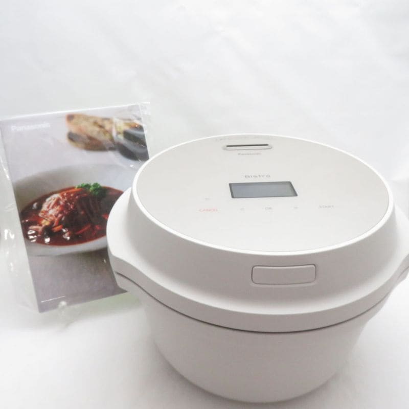 美品 Panasonic パナソニック Bistro オートクッカー NF-AC700 自動調理鍋 調理器具 電気圧力鍋 2024年製 SD222Z 【中古】