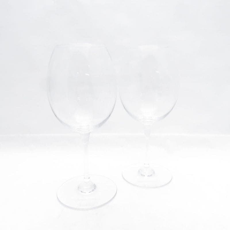 Baccarat バカラ オノロジー グランブラン GRANDS BLANCS ワイングラス 2客 クリスタル ペア 赤 H17.5 クリア SU14564B4 【中古】