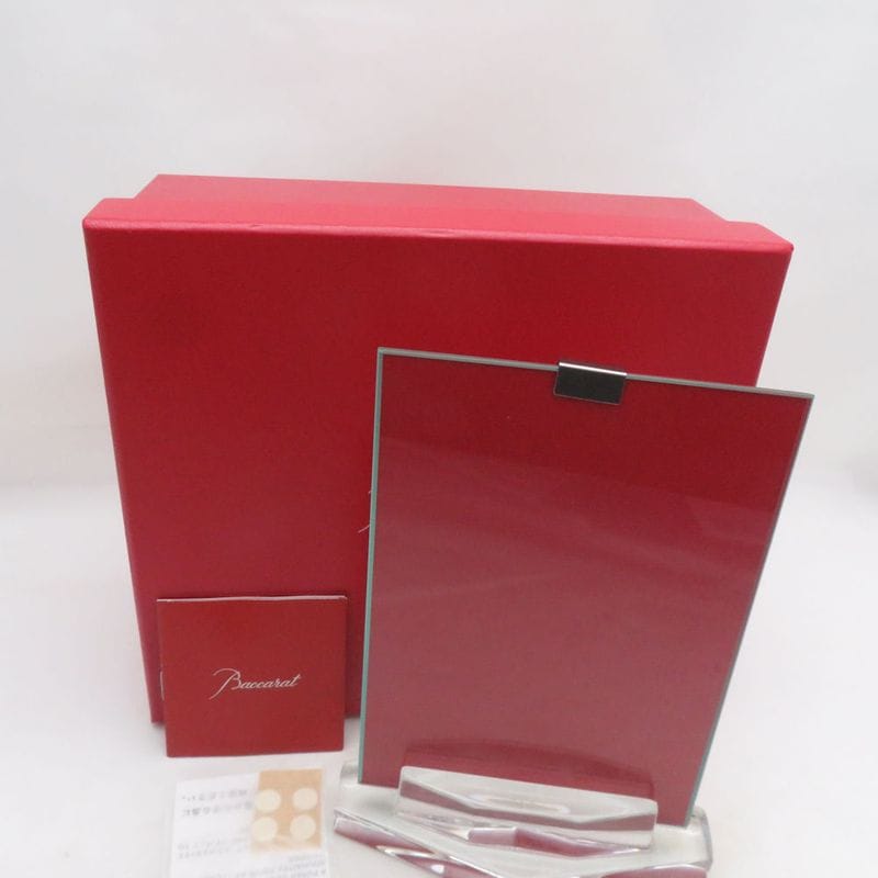 未使用 Baccarat バカラ アビス フォトフレーム 写真立て インテリア SO4217L1 【中古】