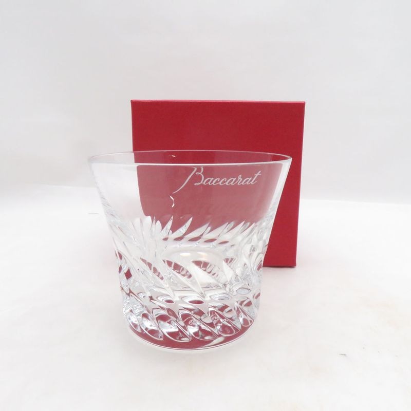 美品 Baccarat バカラ フロール ワイングラス 2客 クリスタル ペア