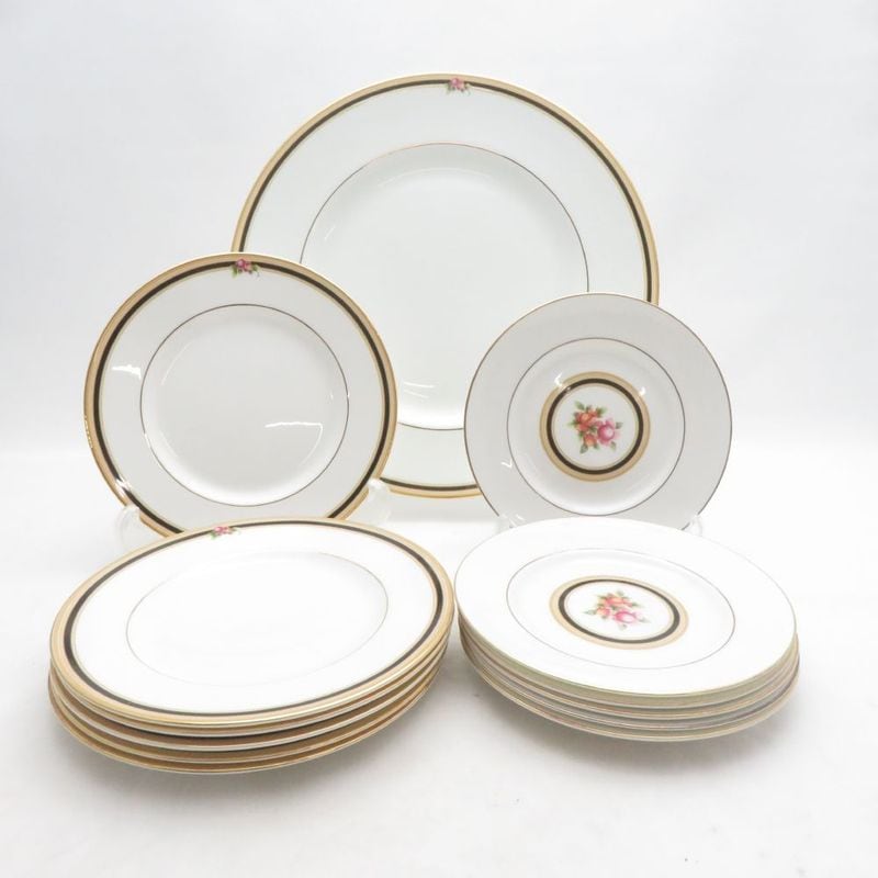 美品 WEDGWOOD ウェッジウッド クリオ 大皿 中皿 13枚 セット 15cm 17cm 27cm プレート SM5786X2 【中古】