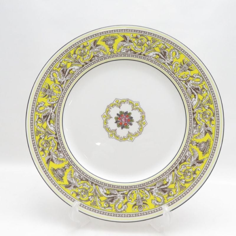 未使用 WEDGWOOD ウェッジウッド フロレンティーンシトロン 大皿 27cmプレート ディナー SM5752D1 【中古】
