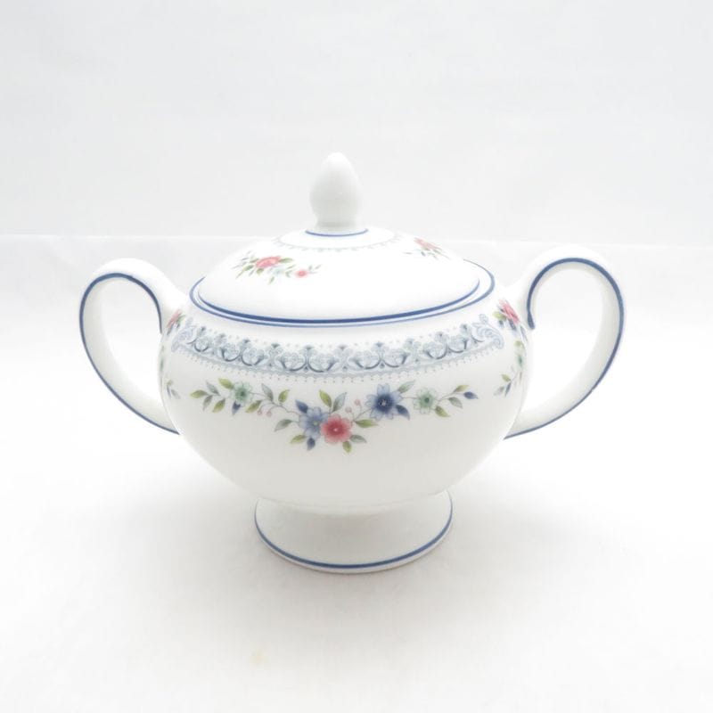 WEDGWOOD ウェッジウッド ローズデール シュガーポット 砂糖 ボックス SM5867Q1 【中古】