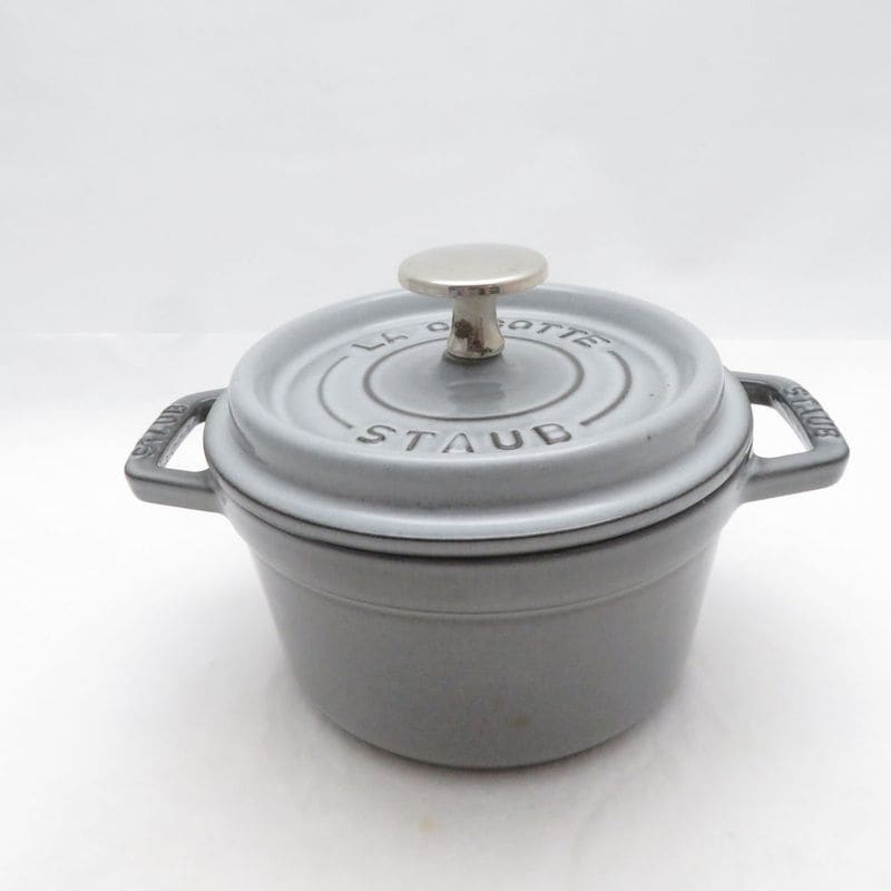STAUB ストウブ ピコ 両手鍋 14cm ほうろう ホーロー SM5865T2 【中古】