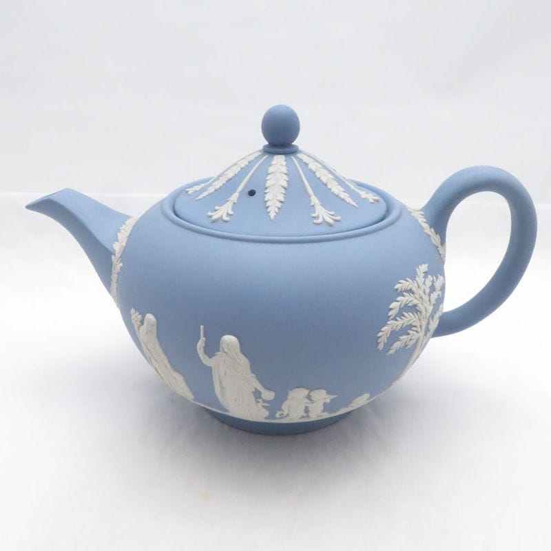 WEDGWOOD ウェッジウッド ジャスパー ティーポット SM5782U2 【中古】