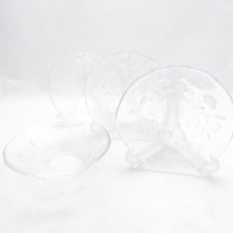 KOSTA BODA コスタボダ ウラ ボウル 4点 セット 15cm ガラス 北欧 デザート SM5854J1 【中古】