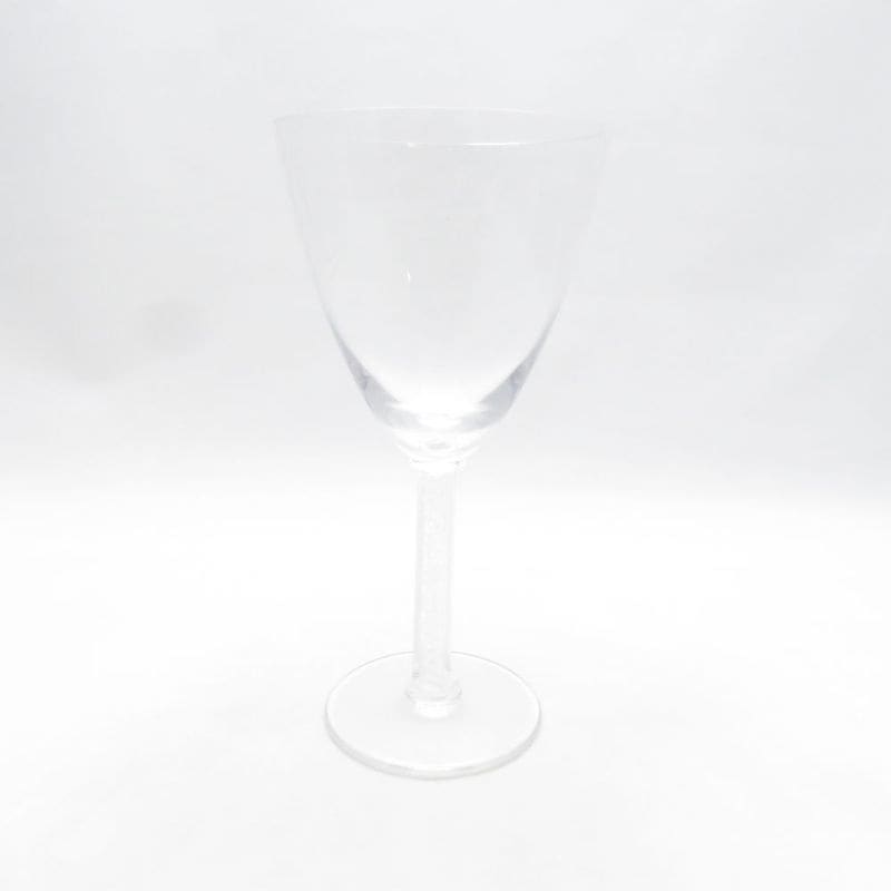 LALIQUE ラリック ファルスブール ワイングラス 高さ18cm SM5861F2 【中古】