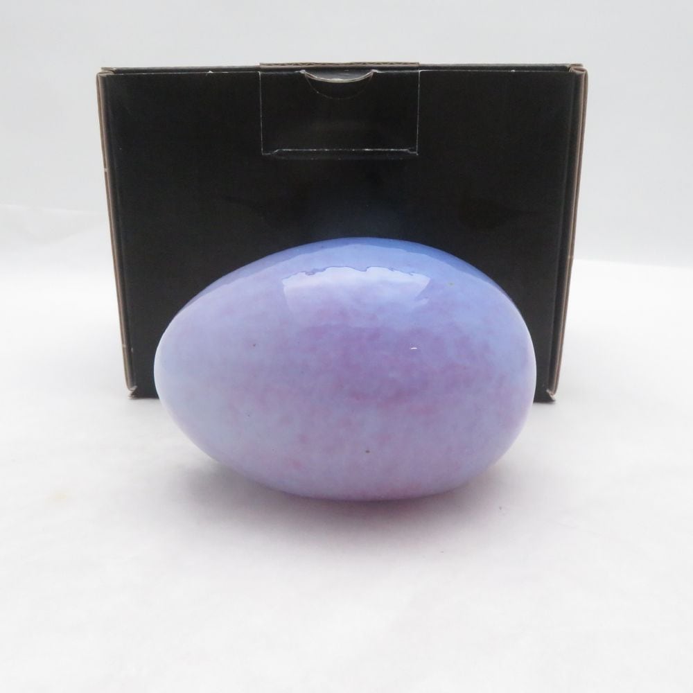 未使用 iittala イッタラ バード VIOLA EUGG ヴィオラエッグ オブジェ MUNA オイバトイッカ 卵 北欧 SO4414K1 【中古】