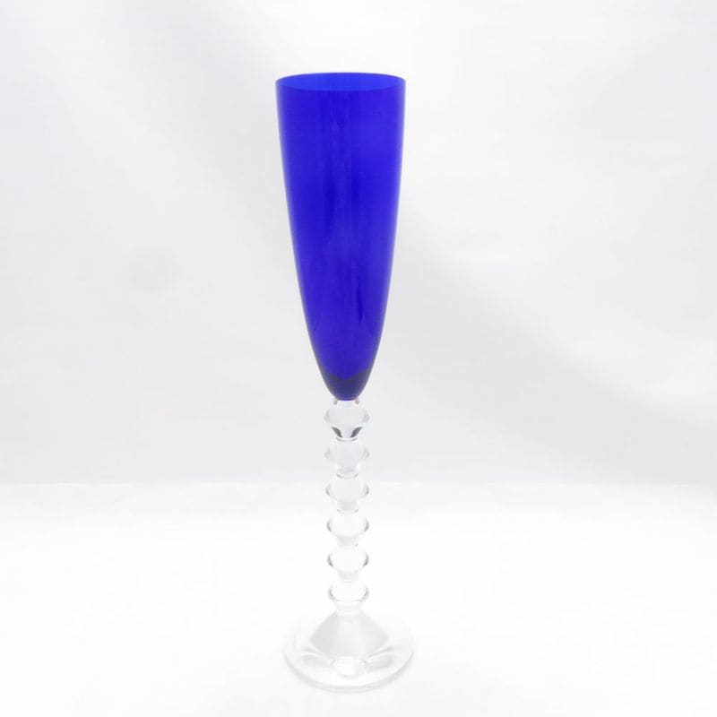美品 Baccarat バカラ ベガ フォルテッシモ シャンパングラス H29cm シャンパンフルート SO4359V2 【中古】