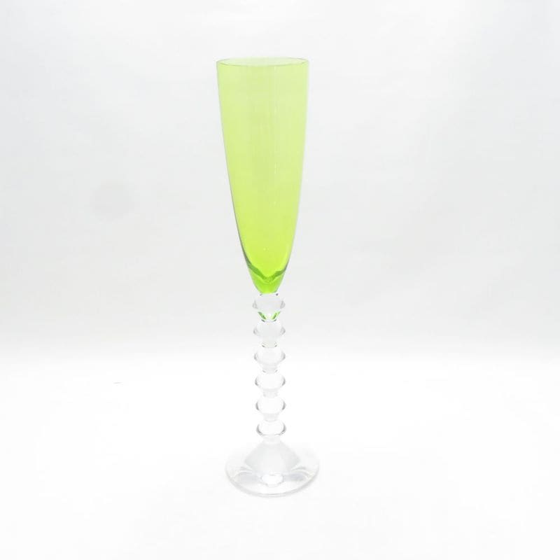 美品 Baccarat バカラ ベガ フォルテッシモ シャンパングラス H29cm シャンパンフルート SO4361V2 【中古】
