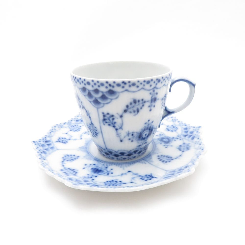 美品 ROYAL COPENHAGEN ロイヤルコペンハーゲン ブルーフルーテッド 