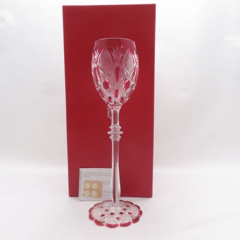 未使用 Baccarat バカラ ツァ グラス 22.50cl 被せクリスタル ツァー SM6052Z 【中古】