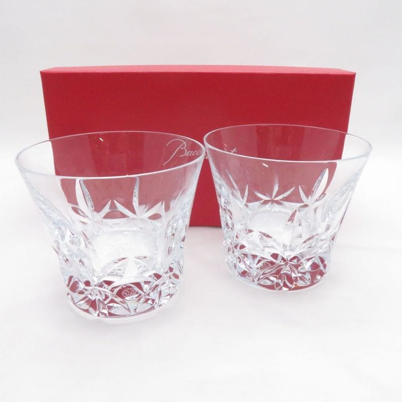 未使用 Baccarat バカラ エクラ 2023年 タンブラー 2点 ペア オールドファッション ロックグラス SM6020P1 【中古】
