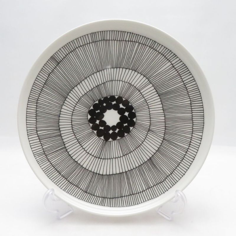 marimekko マリメッコ シイルトラプータルハ 大皿 25cmプレート 北欧 ディナー SM6096S2 【中古】