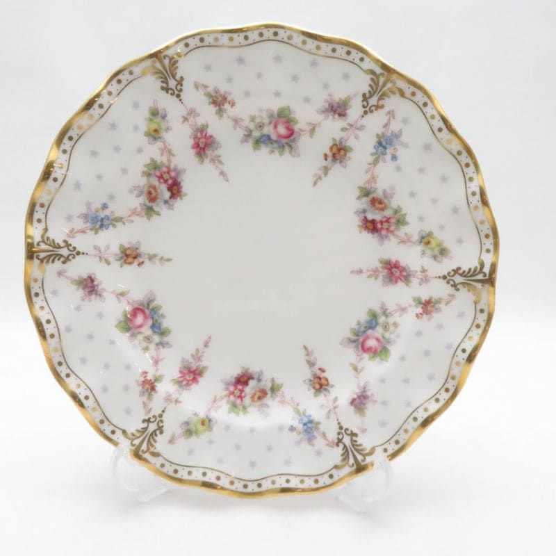 Royal Crown Derby ロイヤルクラウンダービー ロイヤルアントワネット 中皿 20cmプレート パン ケーキ デザート SM6125C1 【中古】