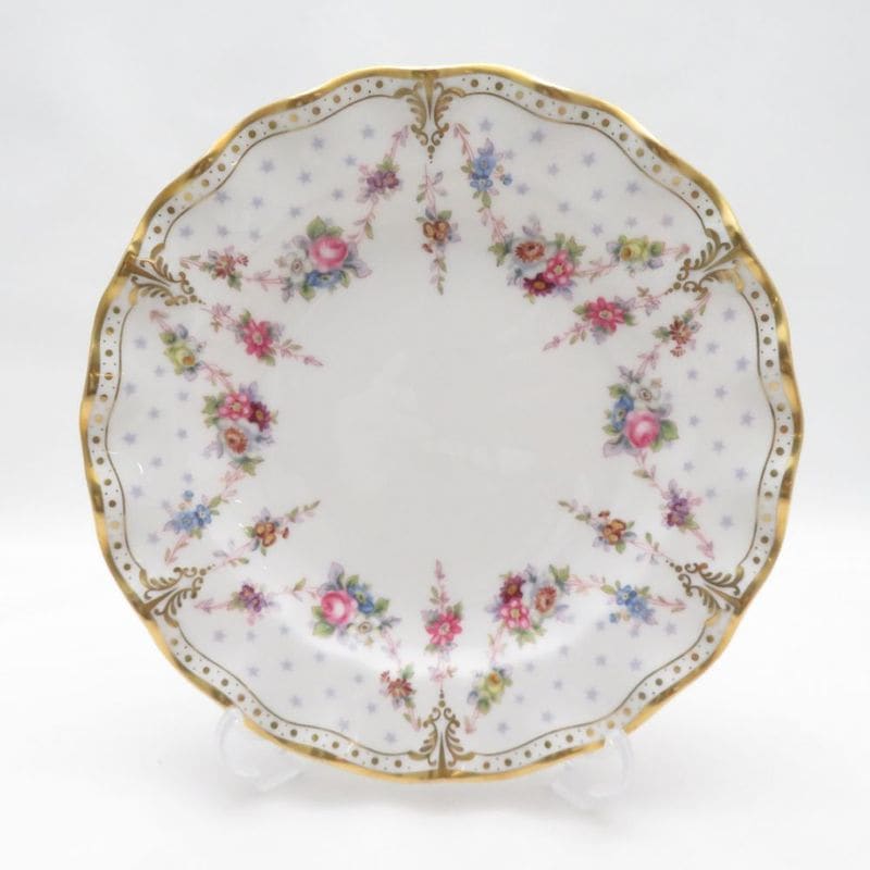 Royal Crown Derby ロイヤルクラウンダービー ロイヤルアントワネット 中皿 20cmプレート パン ケーキ デザート SM6127C1 【中古】