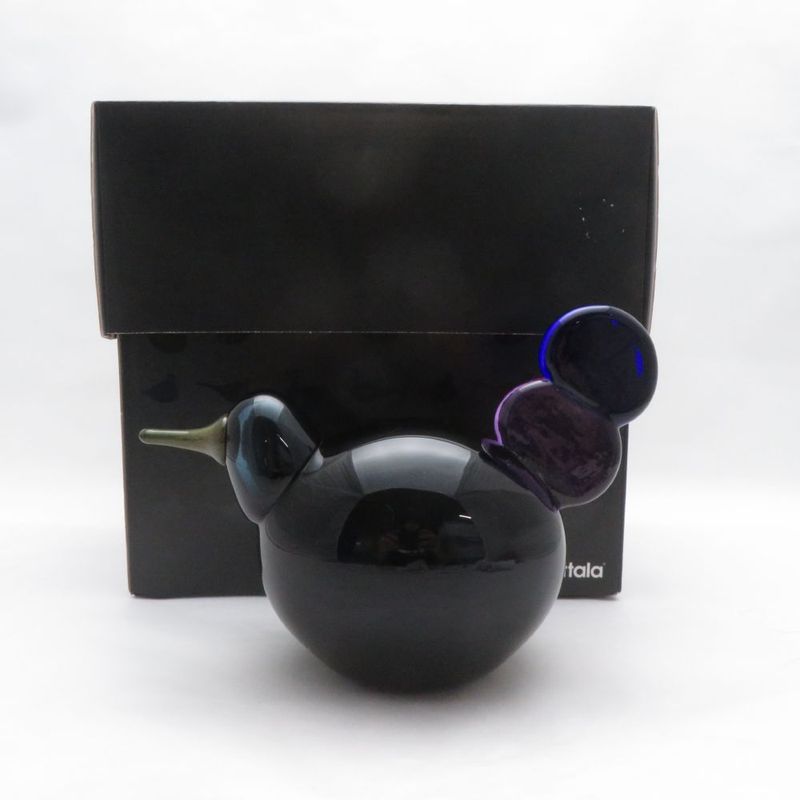 美品 iittala イッタラ バードバイトイッカ Scope別注2015 KYHJY キューヒュー オブジェ 500羽限定 置物 インテリア 北欧 SO4646Q1 【中古】