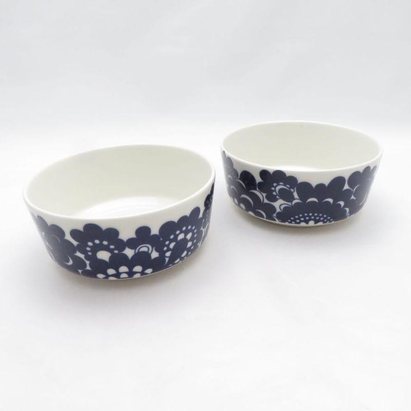 美品 ARABIA アラビア エステリ ボウル 2点 ペア 13cm 北欧 SO4648Q1 【中古】