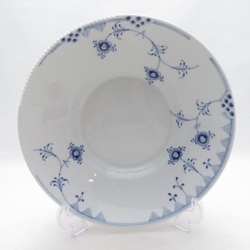ROYAL COPENHAGEN ロイヤルコペンハーゲン ブルーエレメンツ ディーププレート 25cm 深皿 ボウル SM6101H2 【中古】