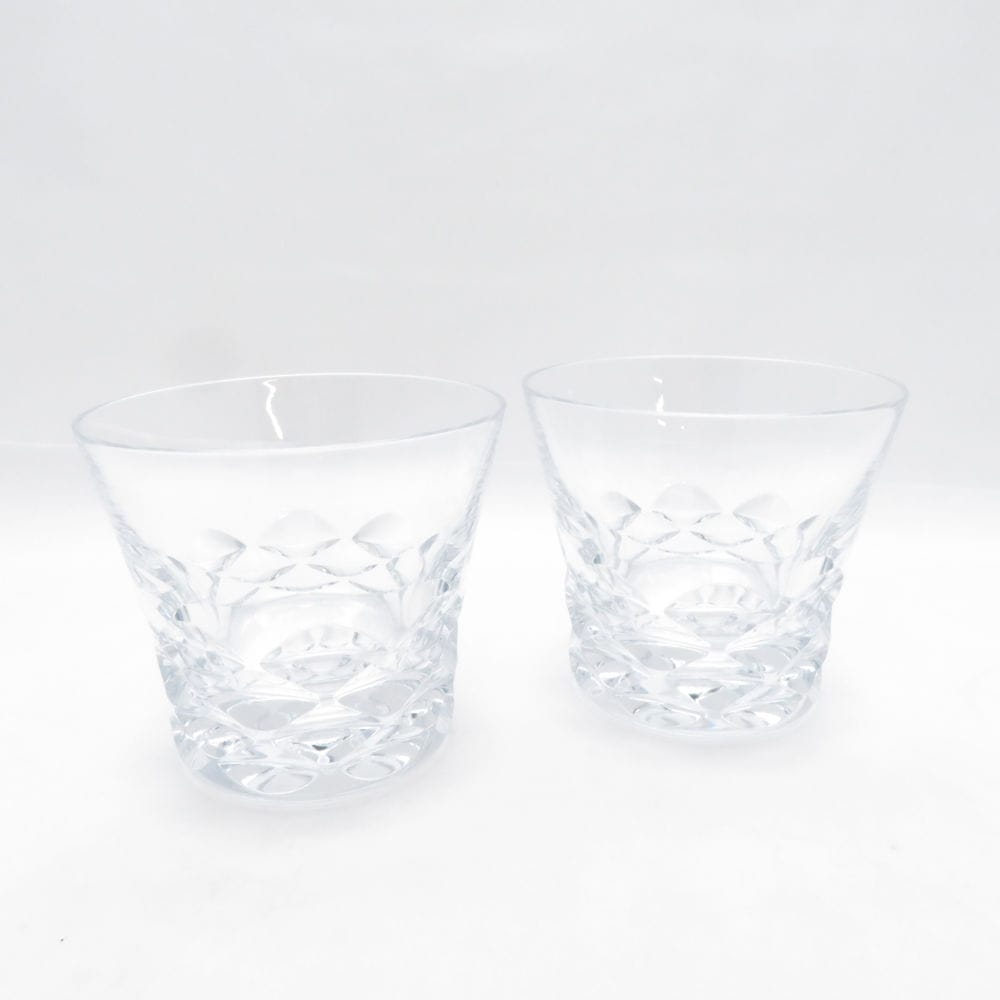 美品 Baccarat バカラ ブラーヴァ 2020年 タンブラー 2客 ペア オールドファッション ロックグラス SO4580J1 【中古】