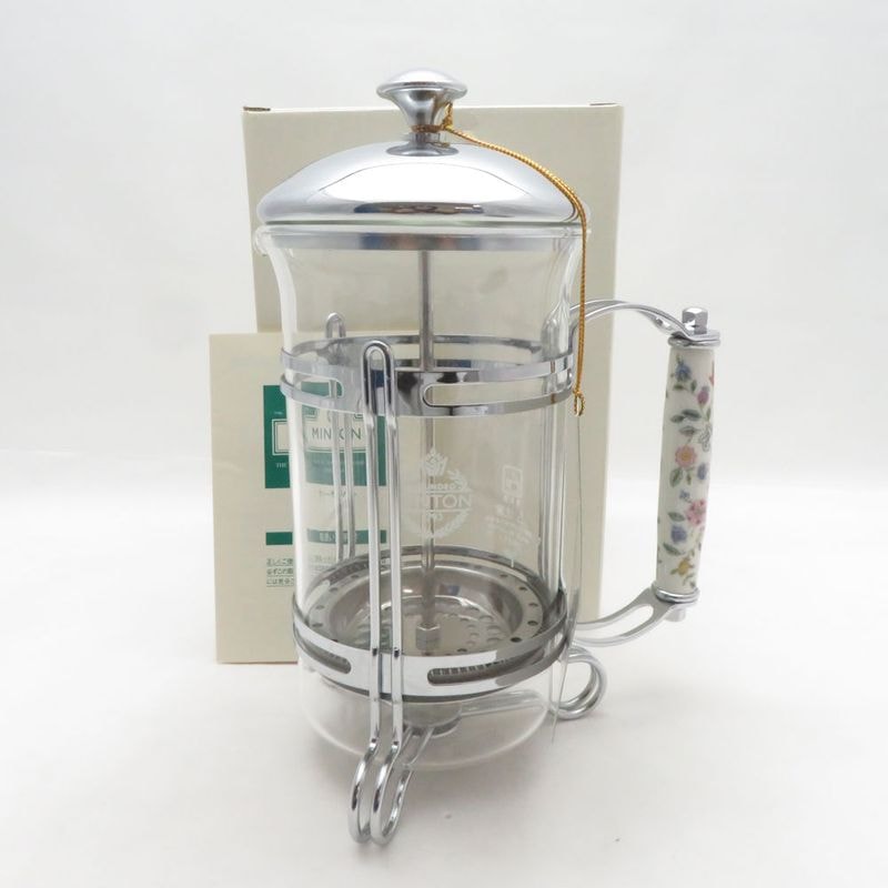 未使用 MINTON ミントン ハドンホール ティーサーバー 耐熱ガラス SO4633A1 【中古】