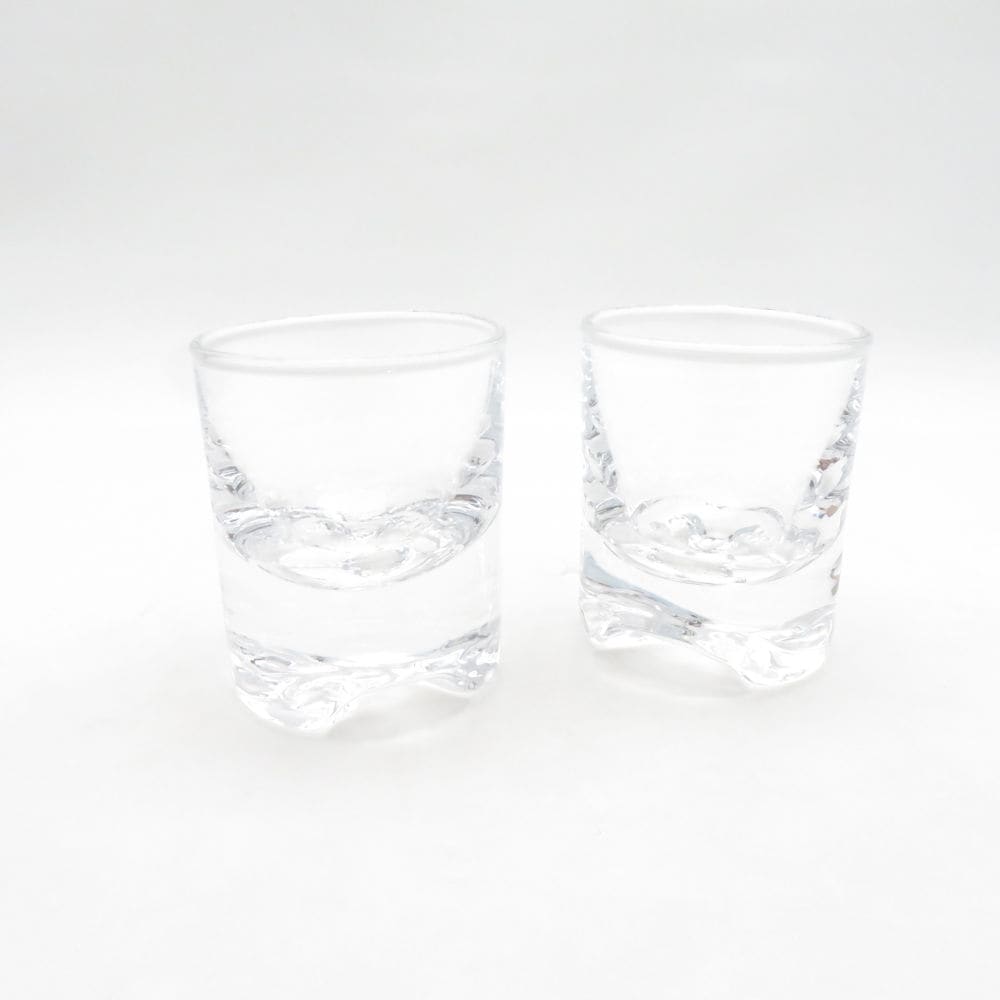 美品 iittala イッタラ ガイサ ショットグラス 2点 ペア 北欧 SM6218V2 【中古】