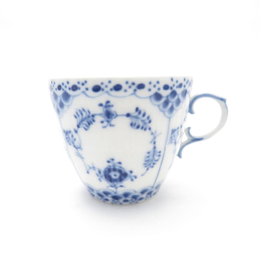 美品 ROYAL COPENHAGEN ロイヤルコペンハーゲン ブルーフルーテッドフルレース デミタスカップのみ エスプレッソ モカ SU8472F 【中古】