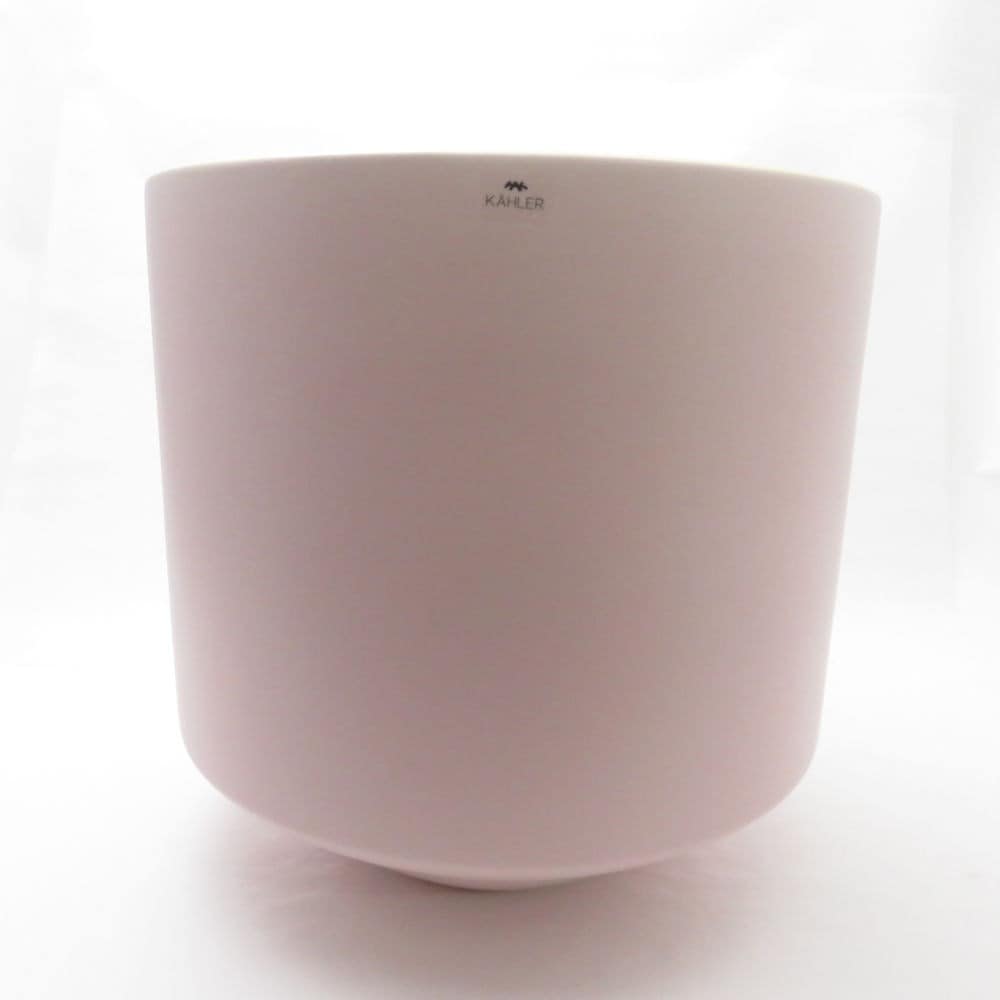 美品 KAHLER ケーラー プランター 花瓶 インテリア 置物 オブジェ 植木鉢 SY10793Z 【中古】